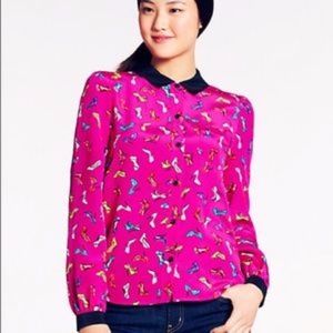 Kate Spade High Heel Blouse